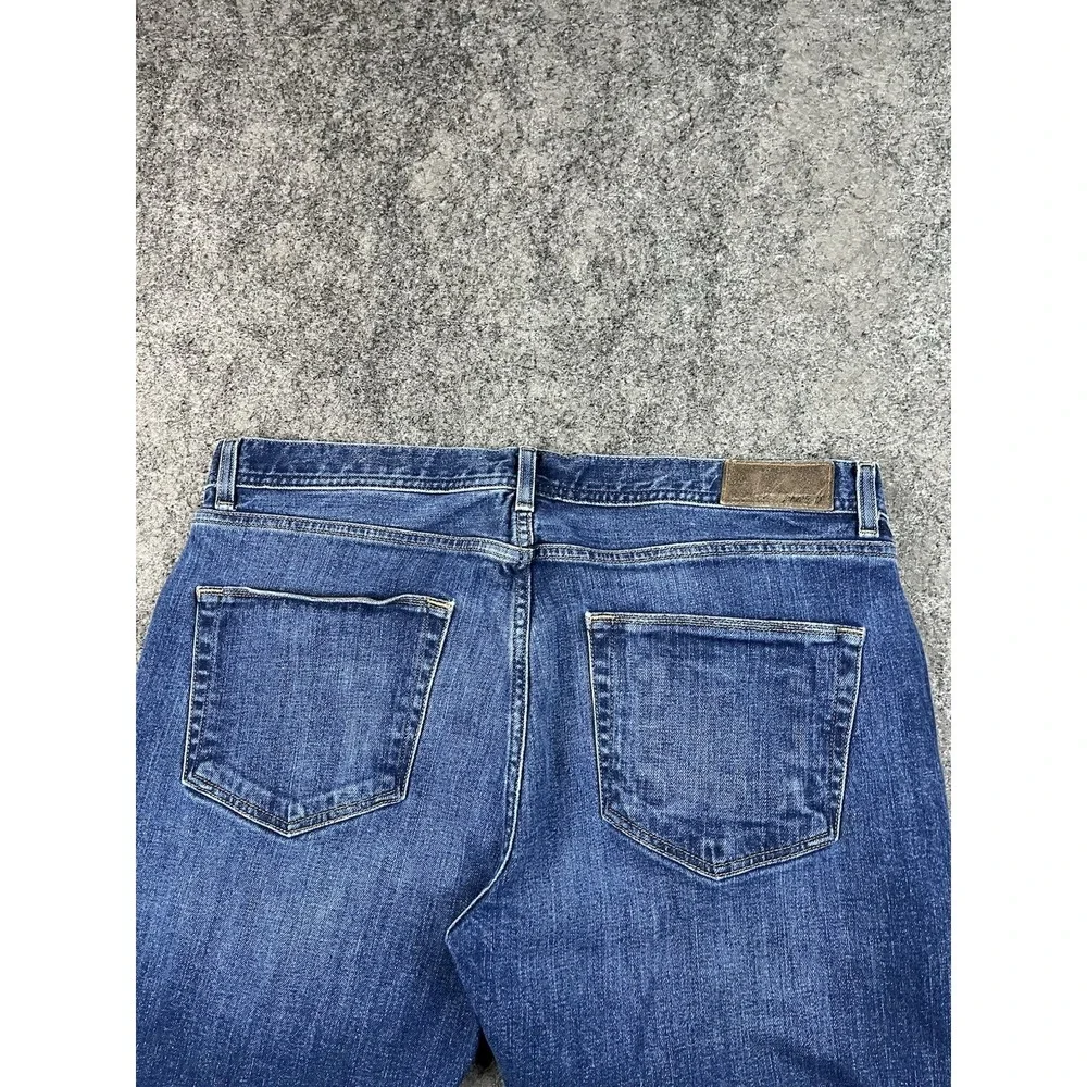Johnnie O Dos Stretch 5-Pocket Jeans Mens 36x34 Blue Dark Wash Denim Noon EUC